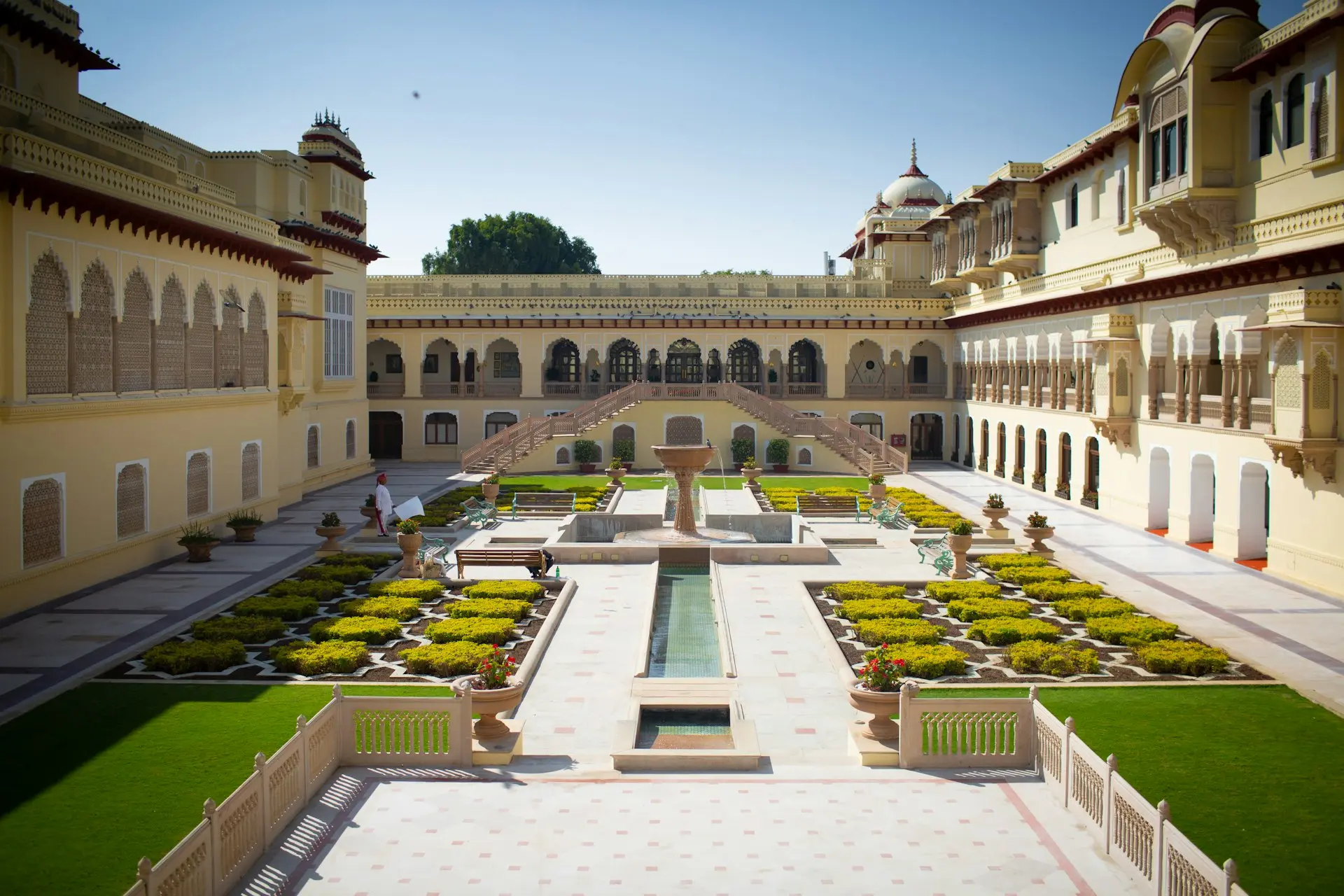 Architectural view of Agra Fort entrance – highlight of Delhi Agra Jaipur trip